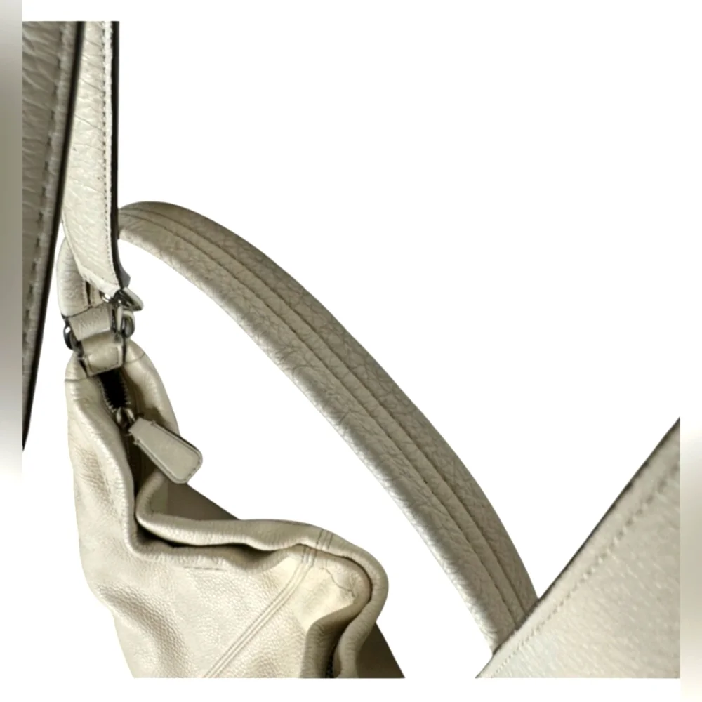 Coach Creme White Shoulder Crossbody Hobo Style Large Bag Previously Lov… - Picture 9 of 15